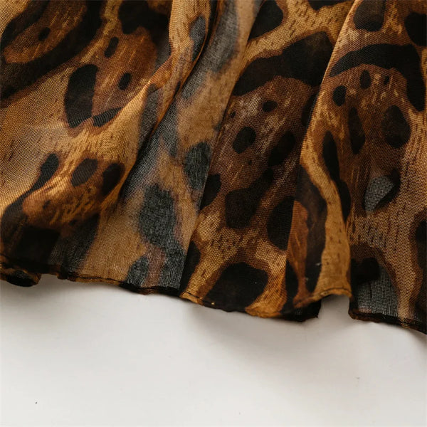 Leopard Handkerchief Cotton