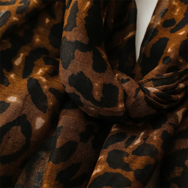 Leopard Handkerchief Cotton